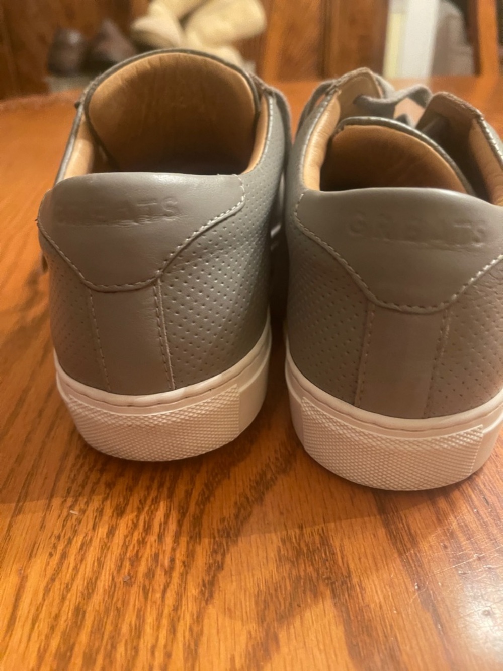 Greats Cream Rubber Sneaker Sole Detail - Picture 7 of 7